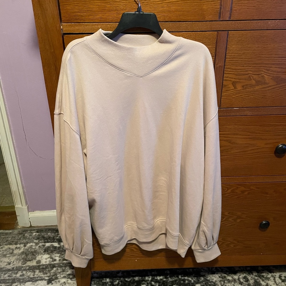 Soft AF Mockneck Sweatshirt in XXL